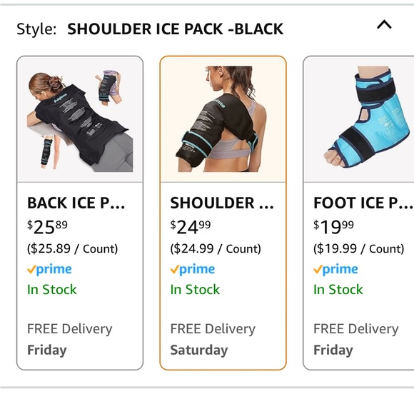 Shoulder ice pack for shoulder - Picture 8 of 8